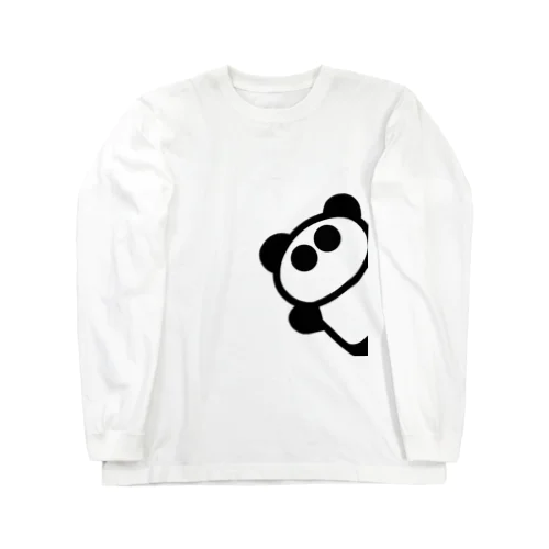 「ぱんださんⅡ」文字なし Long Sleeve T-Shirt