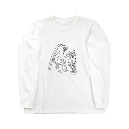 花鑑賞するやつ Long Sleeve T-Shirt