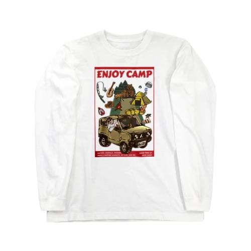 ゴキゲンなソロキャンパー Long Sleeve T-Shirt