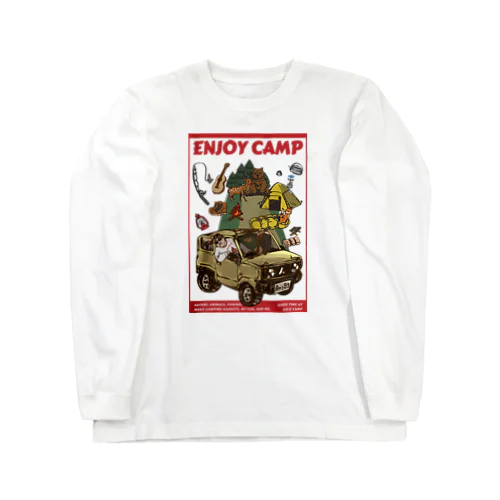 ゴキゲンなソロキャンパー Long Sleeve T-Shirt