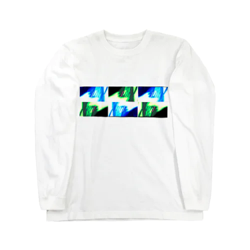 ジグジグザグザグ Long Sleeve T-Shirt