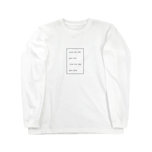 Bob 格言 Long Sleeve T-Shirt