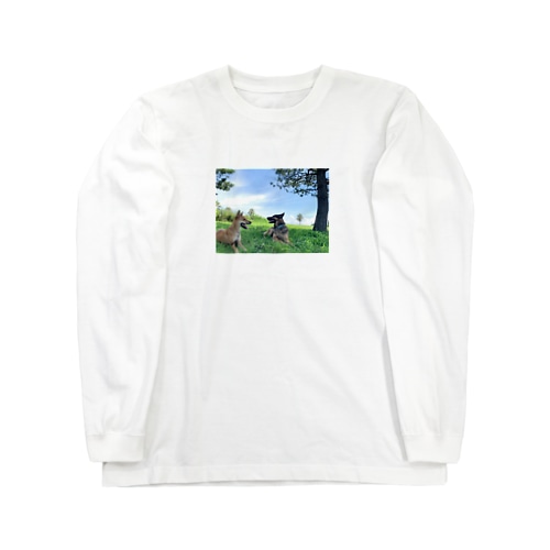 原っぱのりくちゃんたち Long Sleeve T-Shirt