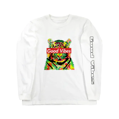 Good Vibes Tiger ロングスリーブTシャツ