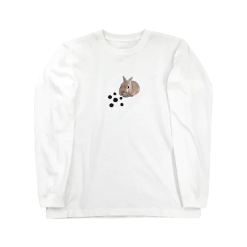 ミニウサギとタピオカ Long Sleeve T-Shirt