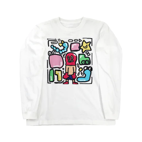 覆面ボクサーボブ1初見 Long Sleeve T-Shirt