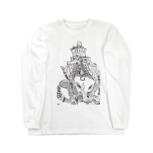 ガネーシャさま Long Sleeve T-Shirt