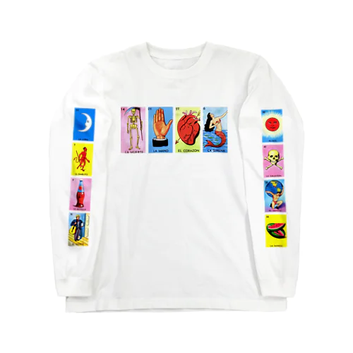 メキシコ ロテリアデザイン Long Sleeve T-Shirt