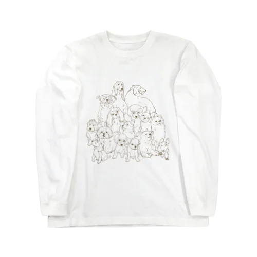 犬たち Long Sleeve T-Shirt