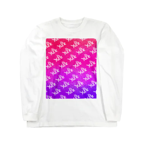 yupe pink グラデーション Long Sleeve T-Shirt