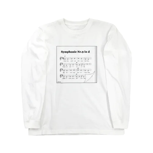 ベートーヴェン 第九 ロングスリーブ Long Sleeve T-Shirt