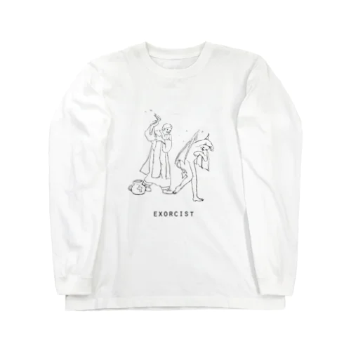 聖水を用いた悪魔祓い Long Sleeve T-Shirt