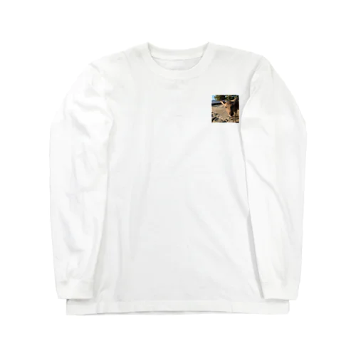 俺、鹿。 Long Sleeve T-Shirt