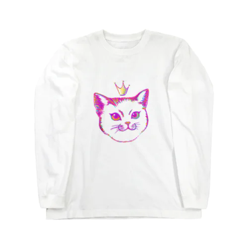 ネコ女王 Long Sleeve T-Shirt