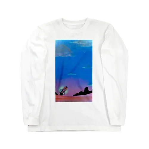 エモいアニメ Long Sleeve T-Shirt