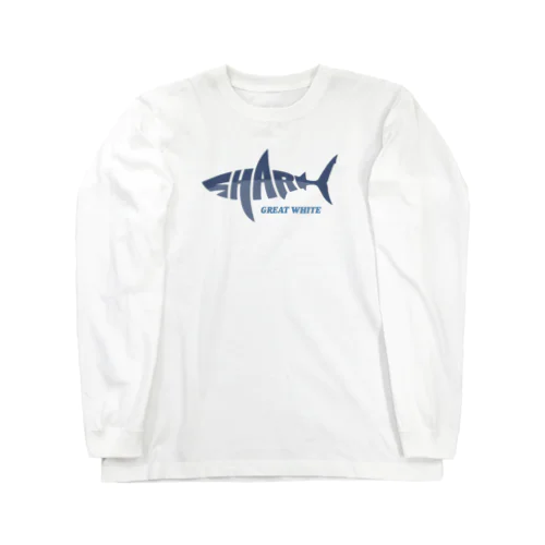 SHARK -Logo Style- ロングスリーブTシャツ