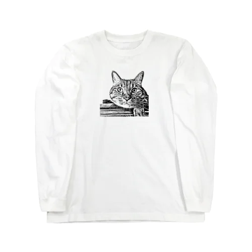 キジトラ　イラストロングＴシャツ Long Sleeve T-Shirt