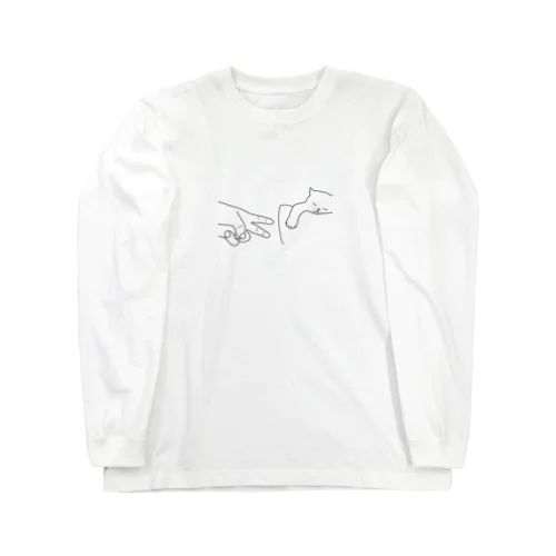 猫ジャンケン Long Sleeve T-Shirt