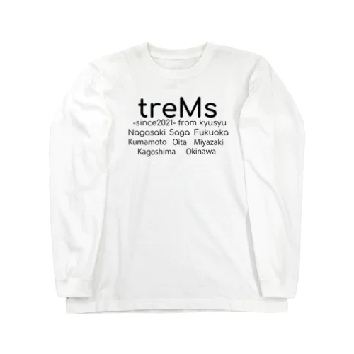 treMs from kyusyu 롱 슬리브 티셔츠