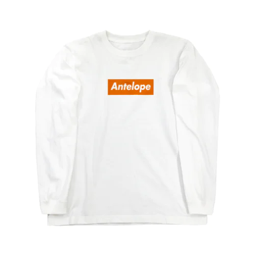 Antelope BOX ロゴ ロングスリーブTシャツ