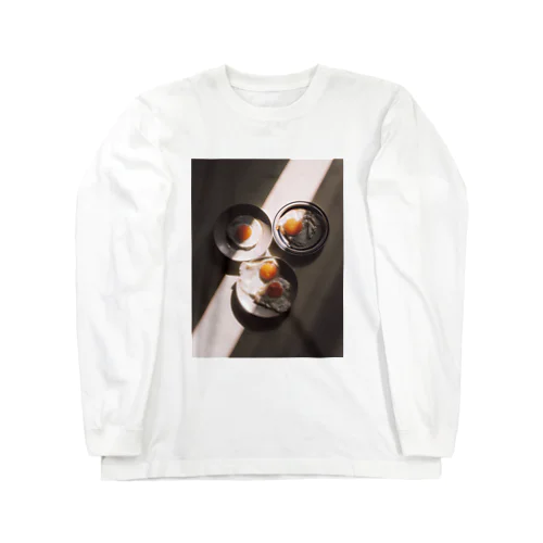 Eggs in the light ロングスリーブTシャツ