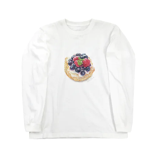 カスタードベリーパイ Long Sleeve T-Shirt