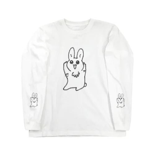 わきげうさぎ  Long Sleeve T-Shirt