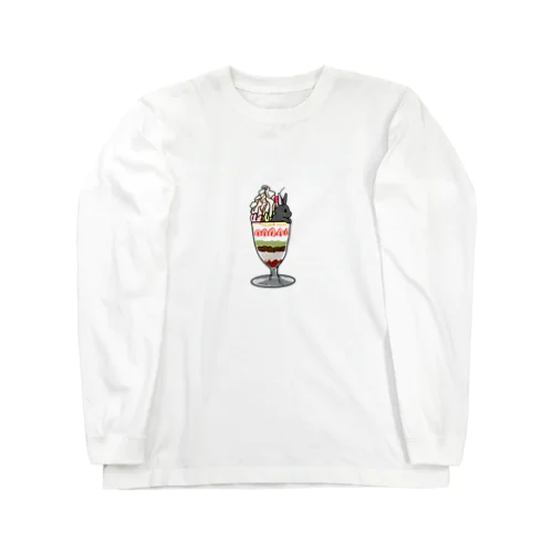 うさぎパフェ Long Sleeve T-Shirt