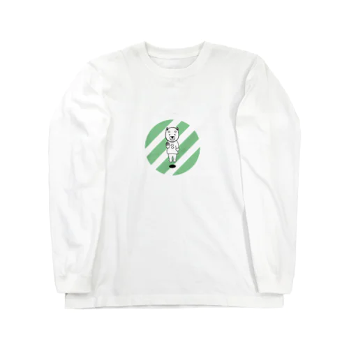 浮遊シャツワンピ犬 Long Sleeve T-Shirt