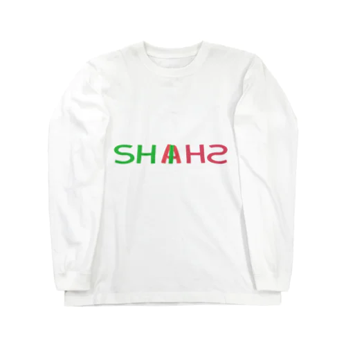 シーシャロゴ、ダブルアップル ロングスリーブTシャツ