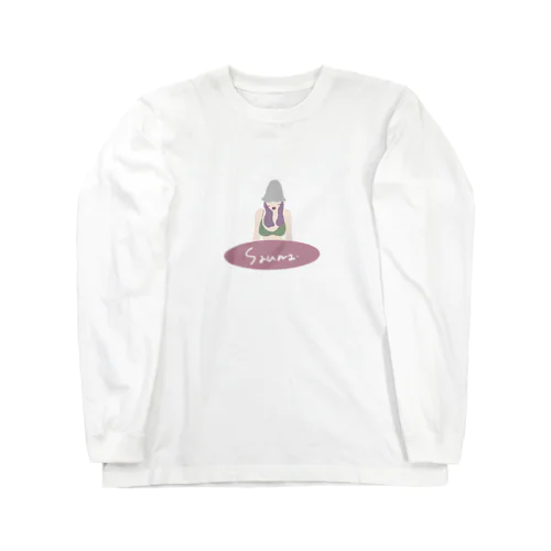 サウナガール🧖‍♀️🍑🤍 Long Sleeve T-Shirt