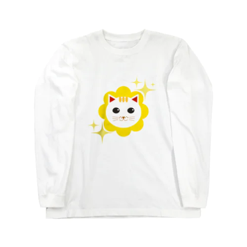 きらきら招き猫 ロングスリーブTシャツ