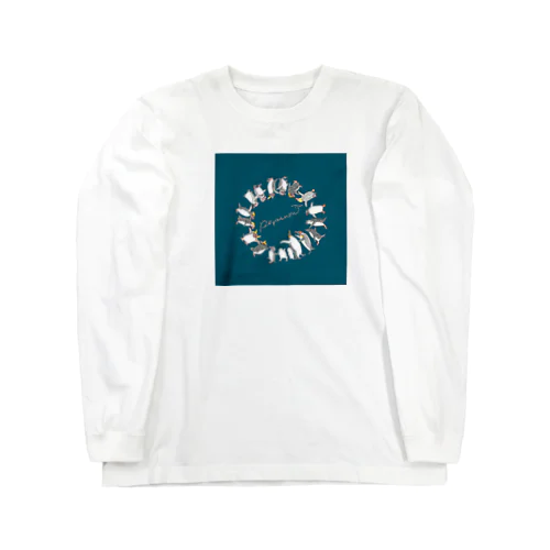 ペンギン　全員集合 Long Sleeve T-Shirt