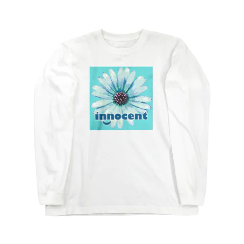 花のロンT（innocent）SUZURI限定 ロングスリーブTシャツ