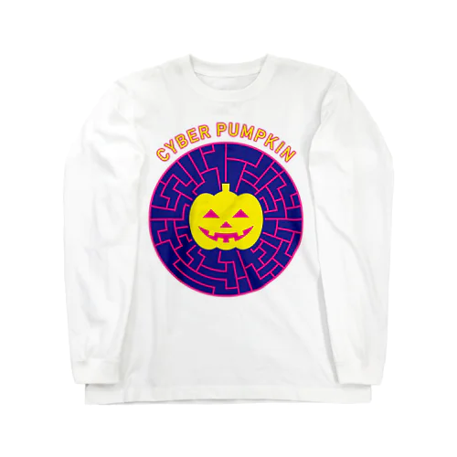 サイバーパンプキン Long Sleeve T-Shirt