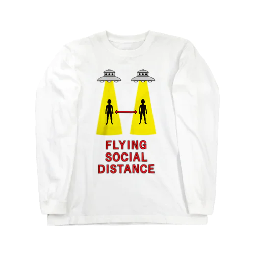 FLYING SOCIAL DISTANCE Long Sleeve T-Shirt