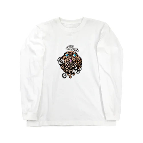 タトゥーすきのパグ Long Sleeve T-Shirt