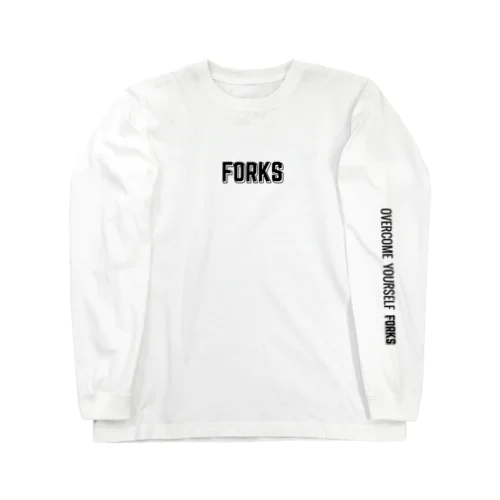 FORKS NORMAL LOGO SERIES vol.2 롱 슬리브 티셔츠