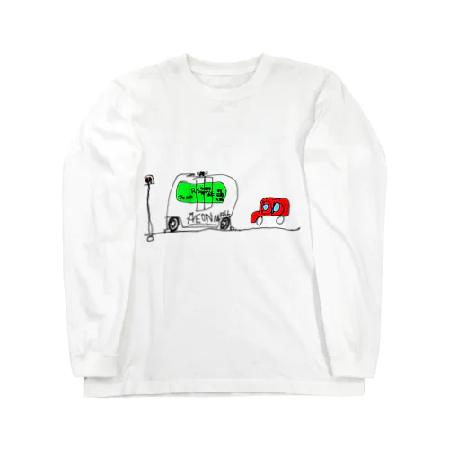 EZ10が実用化されて街を走っているところ Long Sleeve T-Shirt