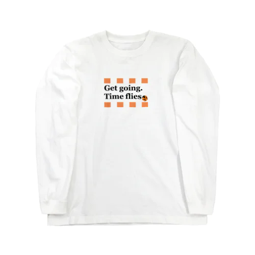 テントウムシピリオド（オレンジ）　Orange Ladybird Long Sleeve T-Shirt