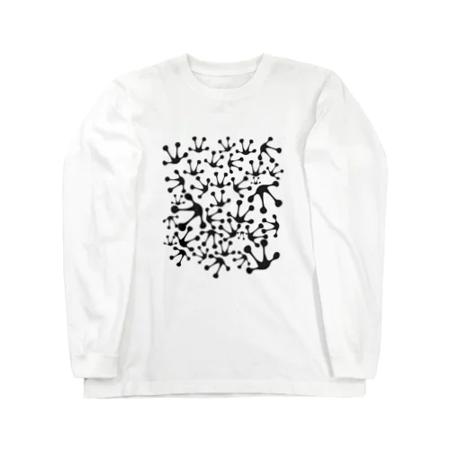 Frog foot stamp Long Sleeve T-Shirt