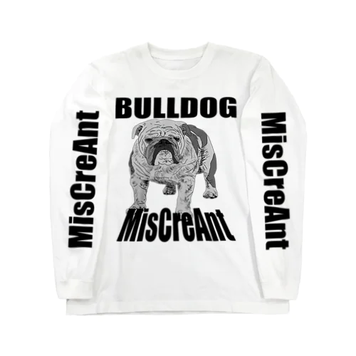 ブルドック Long Sleeve T-Shirt