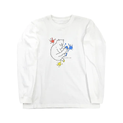 カラフルキャット。 Long Sleeve T-Shirt