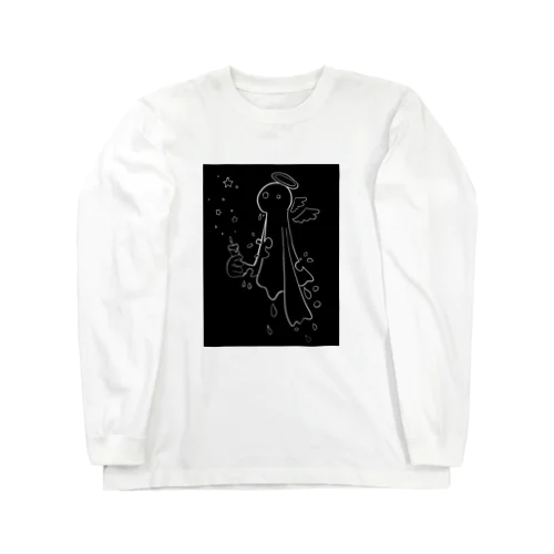 キャンドルのおばけ Long Sleeve T-Shirt