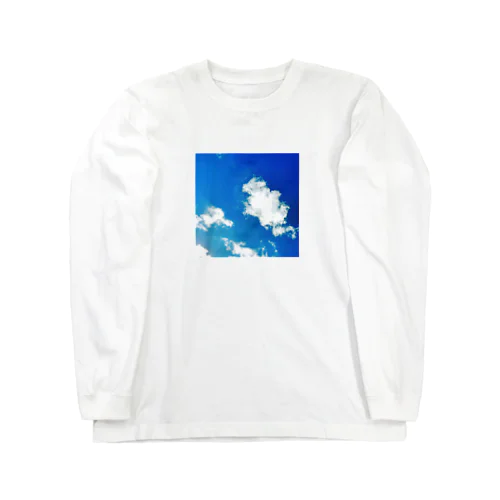 青空 ロングスリーブTシャツ