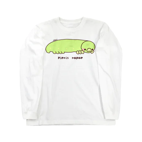 モンシロチョウくん【キュートキャタピラーズ】 ロングスリーブTシャツ