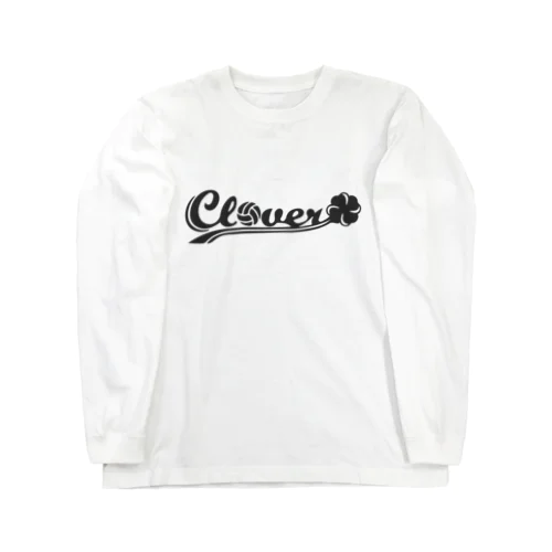 Clover 黒 ロングスリーブTシャツ