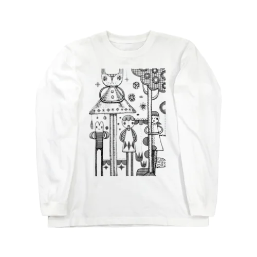 ぺん画 Long Sleeve T-Shirt