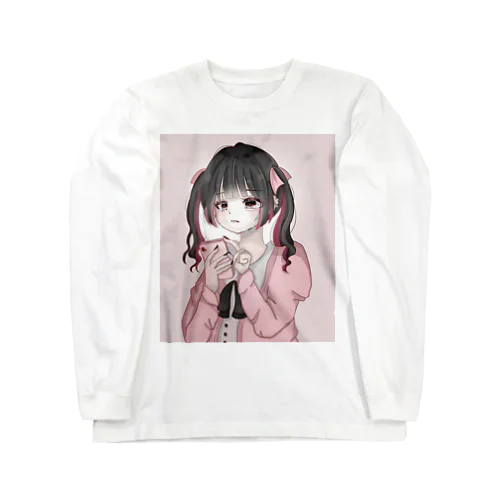 ピンク量産Tシャツ Long Sleeve T-Shirt