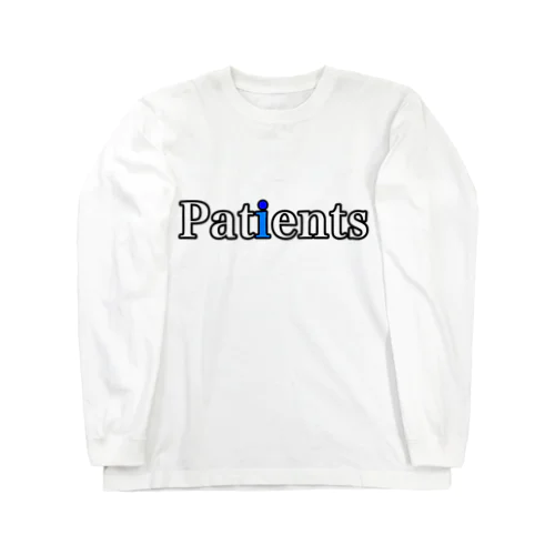 Patients (ロゴ) Long Sleeve T-Shirt